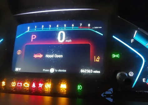 2019 Honda Odyssey Ex-L z USA, uszkodzony, nr VIN 5FNRL6H71KB106447